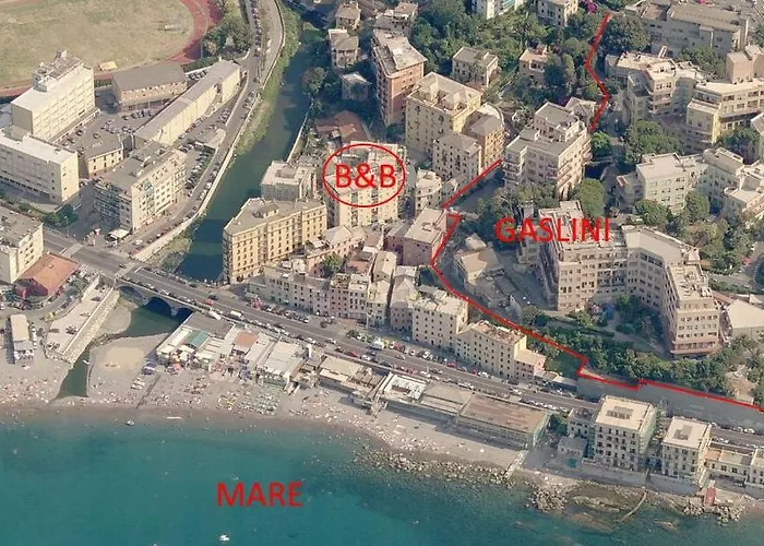 Hotel familiare: B&B Gaslini&Mare (anche con uso cucina)